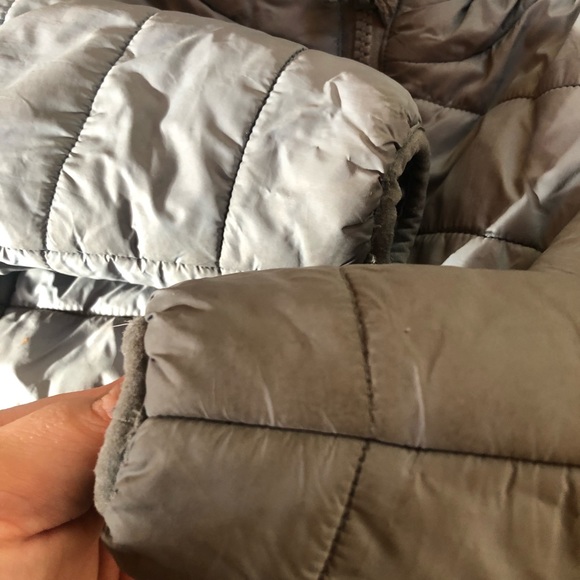 Grey Puffer Jacket - Picture 5 of 6